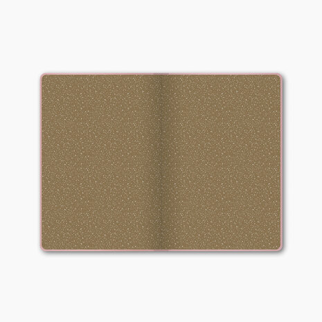 My Brown Bullet journal Free Your Mind van KicKenStoffen