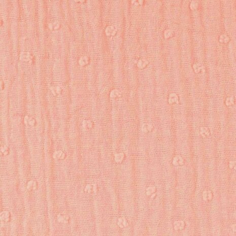 BEEBS nude roze broderie hydrofiel  van KicKenStoffen