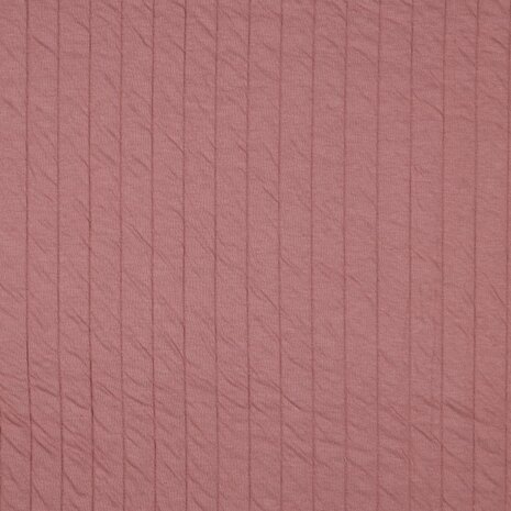 gevoerde tricot donker roze van KicKenStoffen
