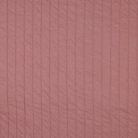 gevoerde tricot donker roze van KicKenStoffen