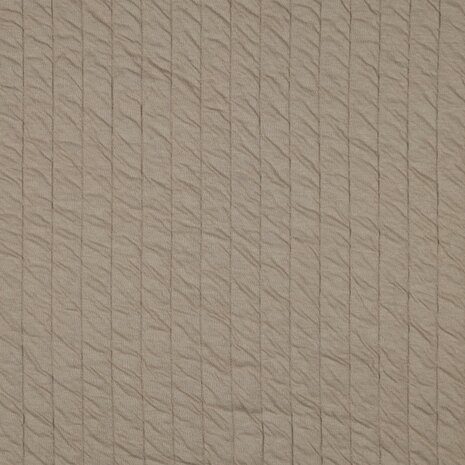 gevoerde tricot beige van KicKenStoffen