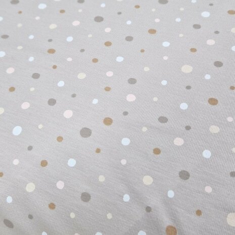 confetti beige tinten KicKenStoffen 10264