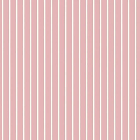 roze  streepjes katoen Jursie van KicKenStoffen