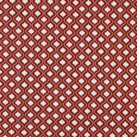 fine poplin geometric KicKenStoffen