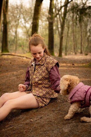 gilet en short meisje en hondenjasje poppy23