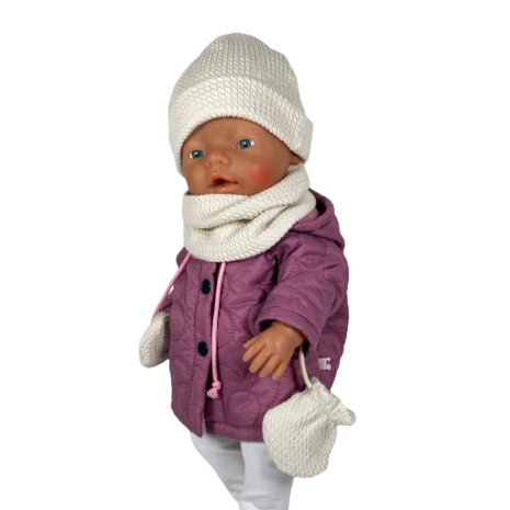 Jasje met Capuchon Poppen naaipatroon