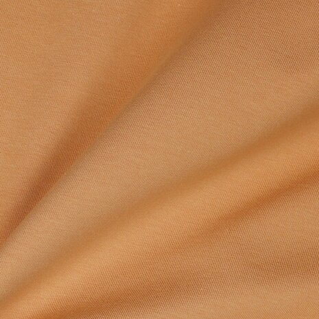 soft sweat biologische french terry KicKenStoffen perzik
