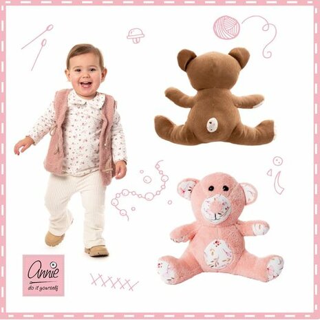 knuffel teddybeer patroon - adiy (129)