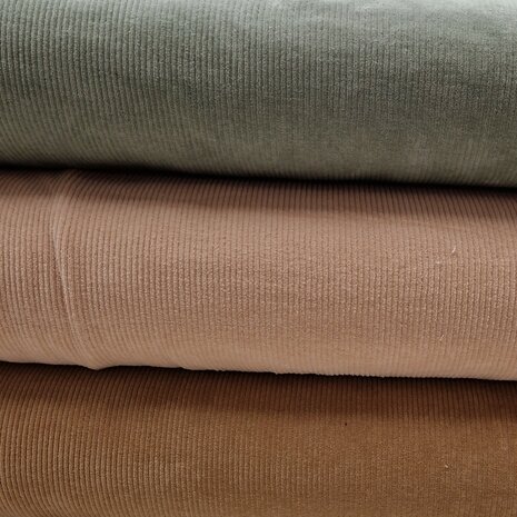 Corduroy ribtricot tricot KicKenStoffen