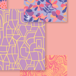 Charming Cerulean sfeer - kickenstoffen