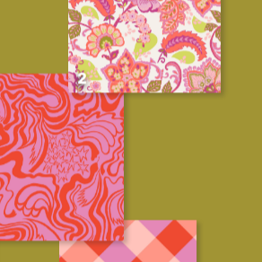 Fuchsia Fizz sfeer - Nerida Hansen KicKenStoffen