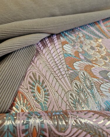 jacquardstof 1171229 met ottomanrib 406129 - KicKenStoffen