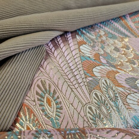 jacquardstof 1171229 met ottomanrib 406129 - KicKenStoffen