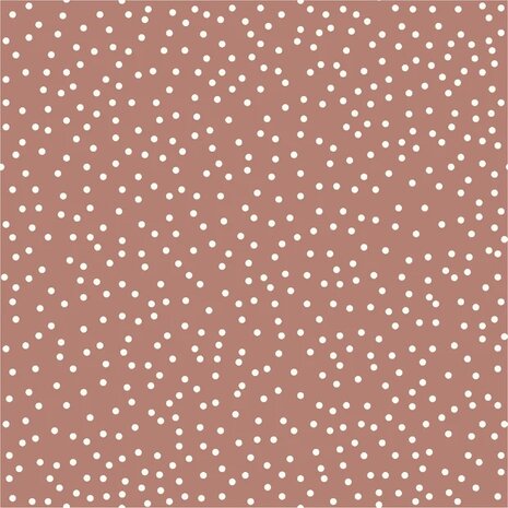 Jursie katoen stipjes claypink - KicKenStoffen 23702