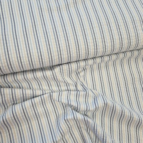 pastel 1171201 Swessie seersuckerkatoen streepjes KicKenStoffen