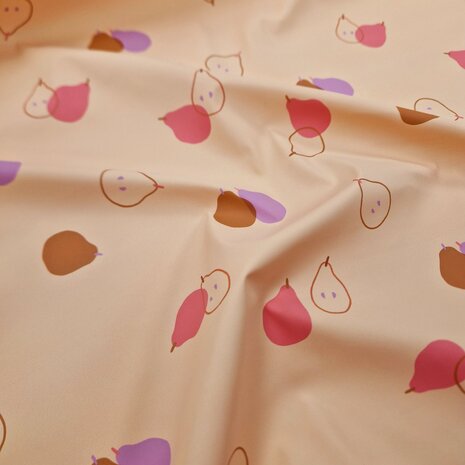 peren print aqua protect stof - regenjassen stof KicKenStoffen Swessie design