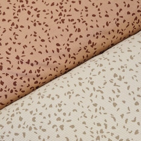 granito wafel tricot KicKenStoffen