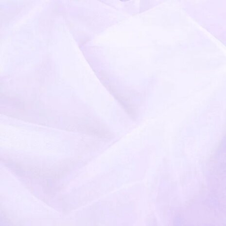 glans tule lila violet van KicKenStoffen