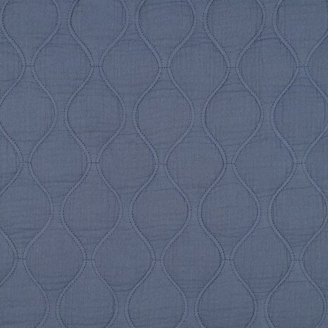 gevoerde hydrofiel blauw rond KicKenStoffen