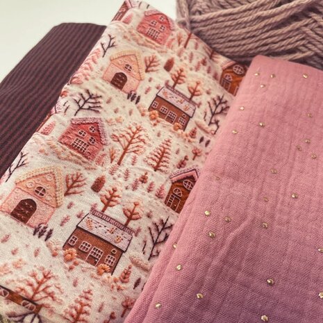 kerststof Swessie design - KicKenStoffen