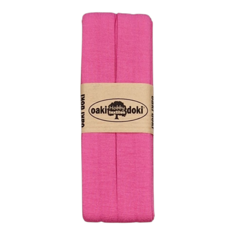 Oaki-Doki-rekbaar-Biais-band-20mm-3m-kleur-017-roze kickenstoffen