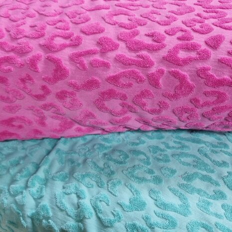 Jacquard Leopard KicKenStoffen