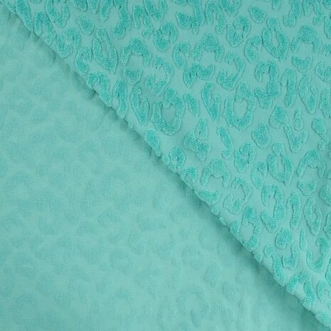 Jacquard Leopard Tiffany  KicKenStoffen