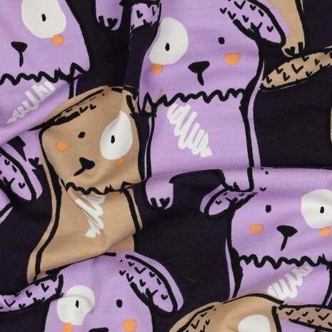 Poppy grappige honden tricot KicKenStoffen