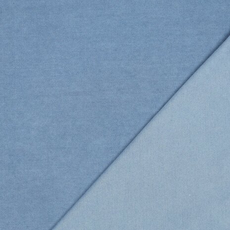 licht blauw jogging jeans - Poppyfabrics van KicKenStoffen