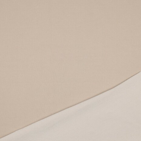 beige  jogging jeans - Poppyfabrics van KicKenStoffen