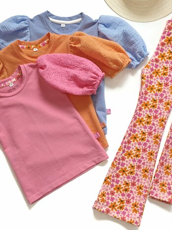 legging bloem 4160266FO met biologische french terry 12302 en broderie hydrofiel 1230211 mbym.sewing - kickenstoffen