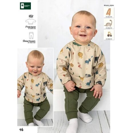 afwasbare slabber aqua protect B-Trendy 25 - webshop KicKenStoffen 