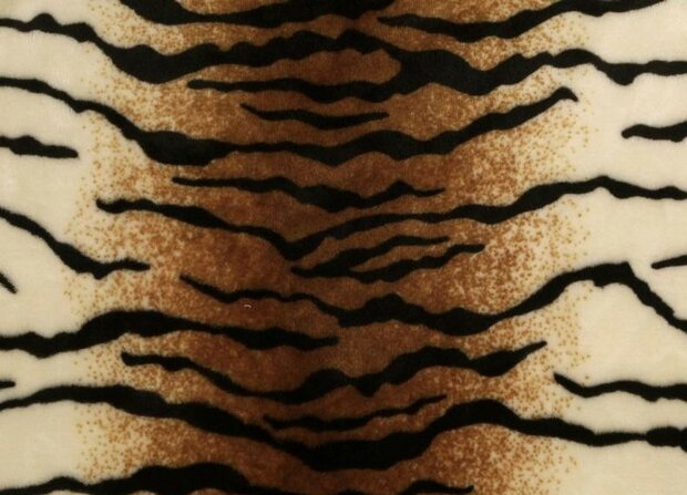 Artikel BU902611 -  tijger 100%Polyester, 150cm, 420gm