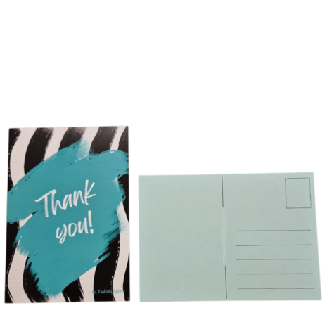 bedankt kaarten KicKenStoffen - thank you