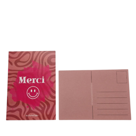 bedankt kaarten KicKenStoffen - merci