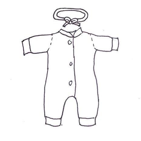 boxpakje naaipatroontjes voor de babypop Nappi bij KicKenStoffen