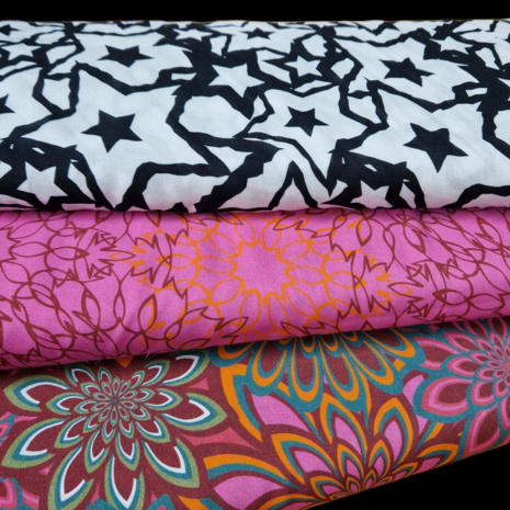 viscose qjutie - KicKenStoffen