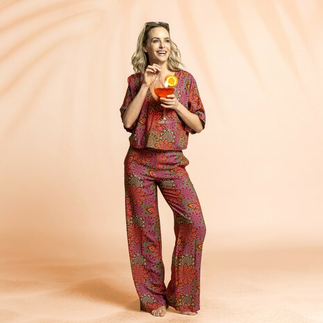 Beach wear sunny flowers wardrobe - KicKenStoffen