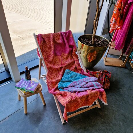 Beach wear ornament hammam stof - KicKenStoffen 