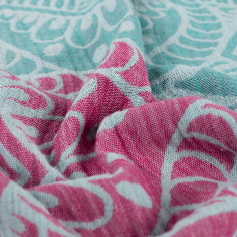 Hammam Jacquard Ornament tiffany - kickenstoffen