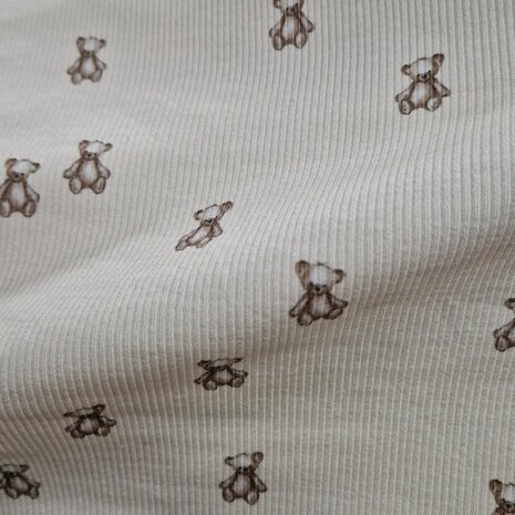 BEEBSribtricot teddyberen KicKenStoffen