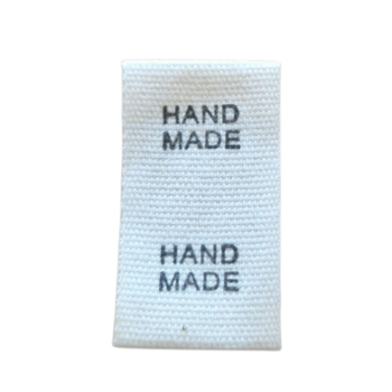 innaailabels HANDMADE van KicKenStoffen