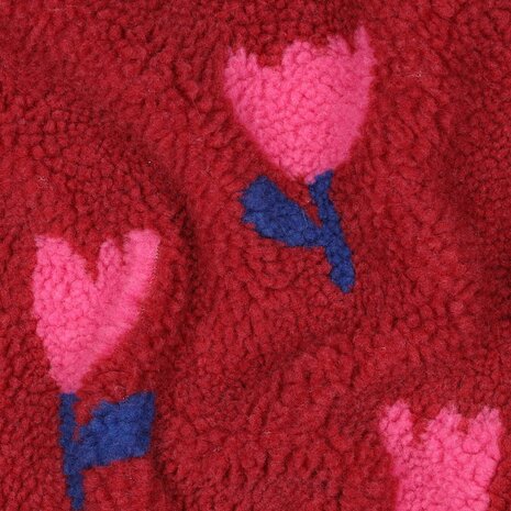tulpen teddy Poppyfabrics van KicKenStoffen