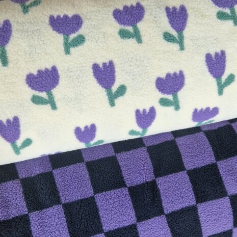 teddy tulp en blokken Poppy fabrics van KicKenStoffen