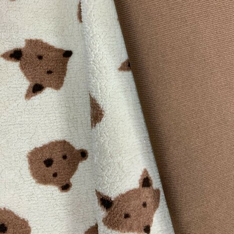 teddy met beren en vosjes 1030005 en babyknit 404015b -kickenstoffen
