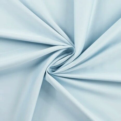 Satijnkatoen KicKen Stoffen soft blue