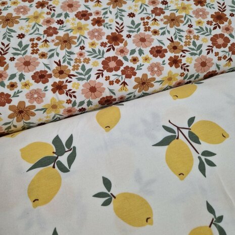 citroen en bloemen tricot Jursie