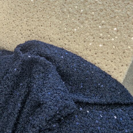 sequins teddy - kickenstoffen