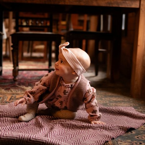 gilet merino wolfleece poppy 25