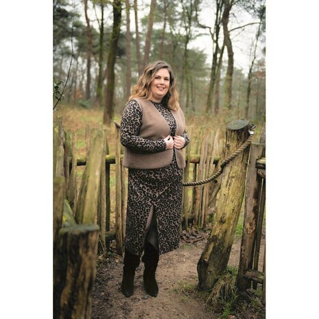 babyjasje merino wol gilet poppy 25